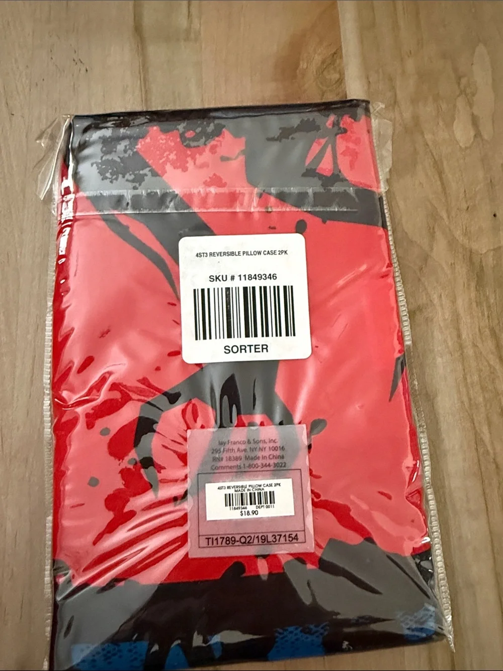 Stranger Things 2-Pack Pillowcases - Blue & Black
